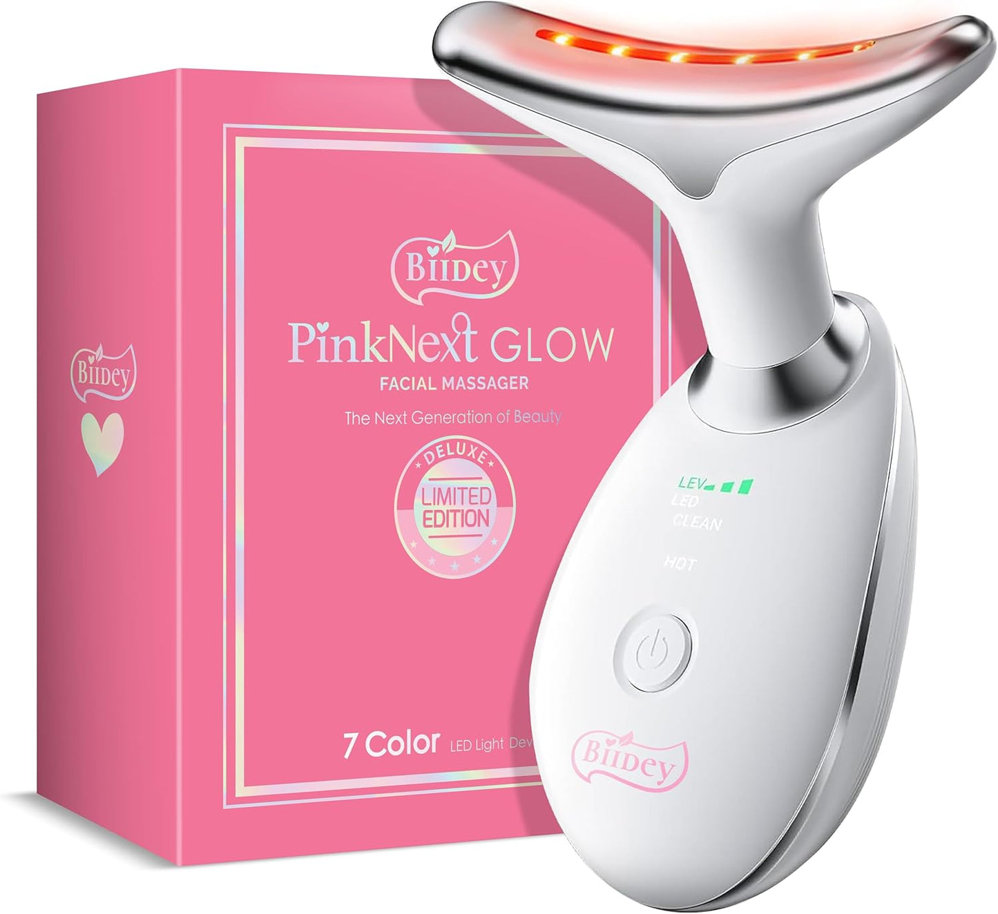 Biidey PinkNext Glow Facial Massager