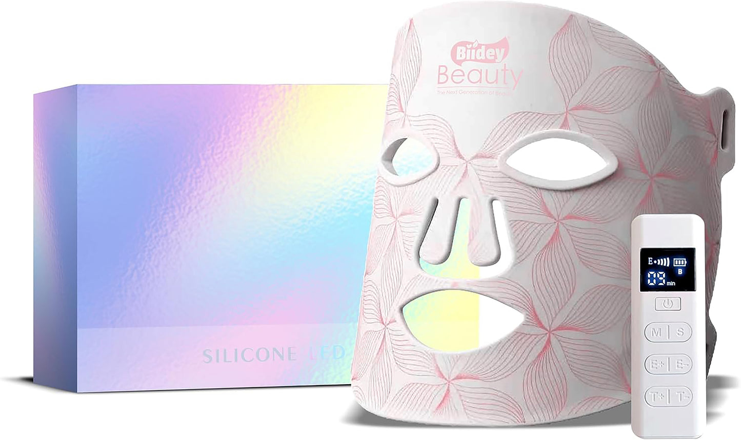 Biidey 7-in 1 LED Light Therapy for Face Mask